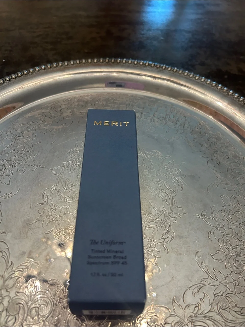 Merit The Uniform Tinted Mineral Sunscreen SPF 45 — no. 26 Dune + Sandstone